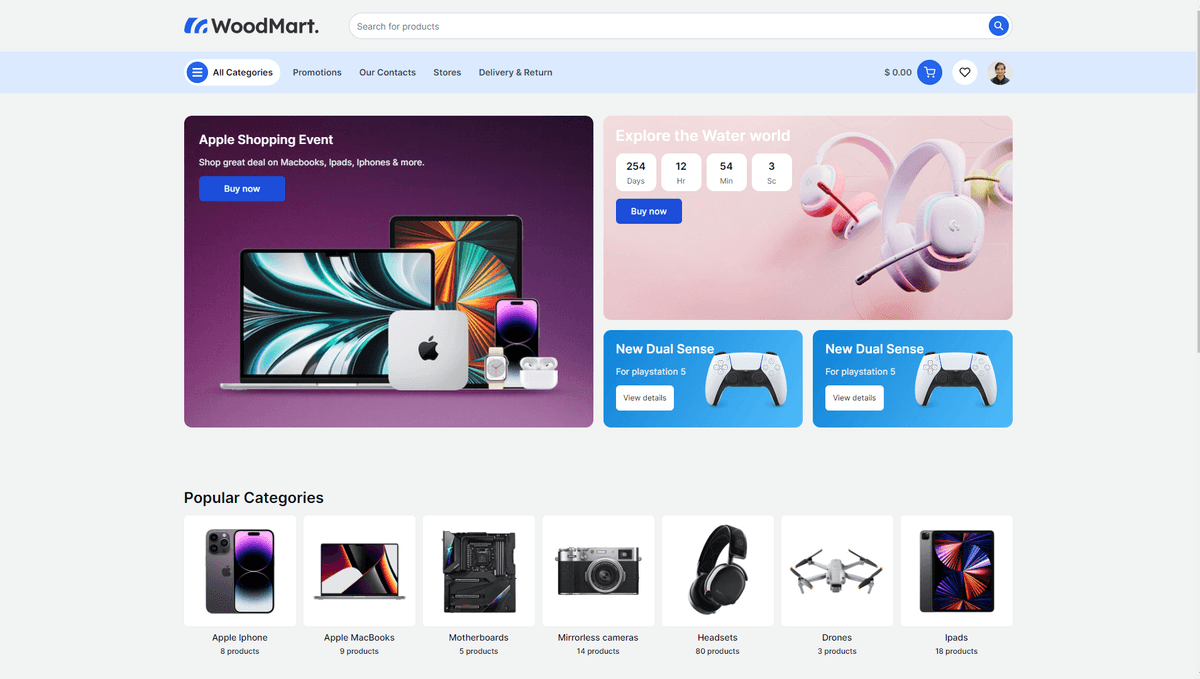 OnlineStore website created by ujjwal bhandari